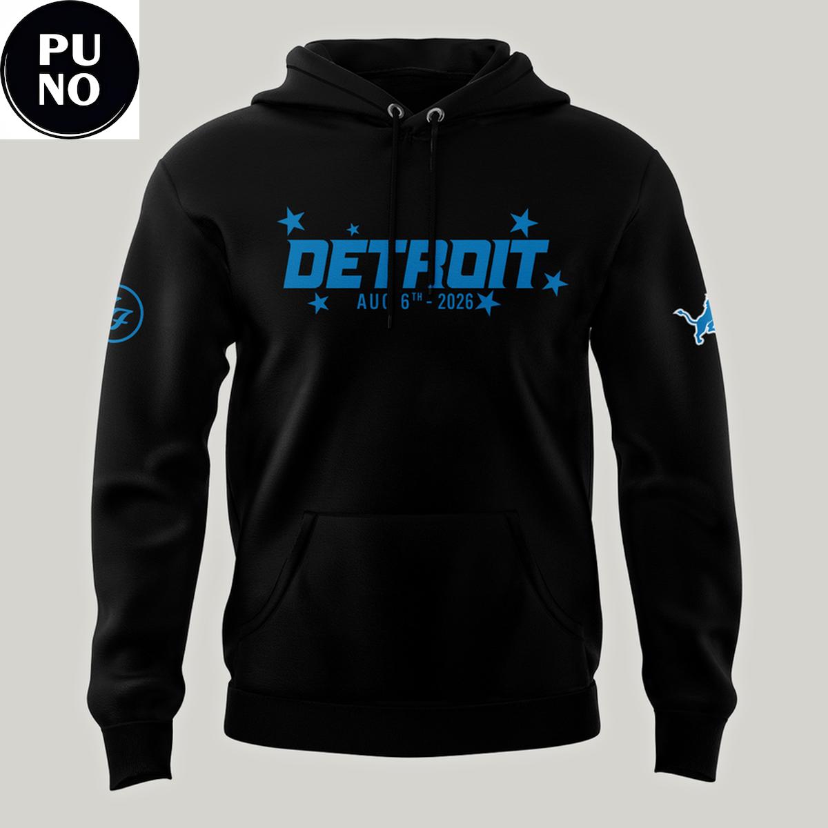 Detroit Lions x Foo Fighters Tour 2026 Hoodie T-Shirt