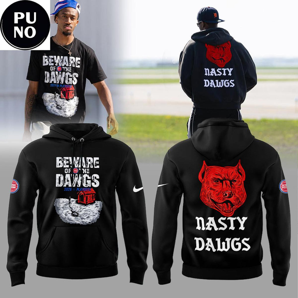 Detroit Pistons Beware Of The Dawgs 2026 Hoodie T-Shirt