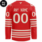 Detroit Red Wings 100th Anniversary Personalized Hockey Jersey