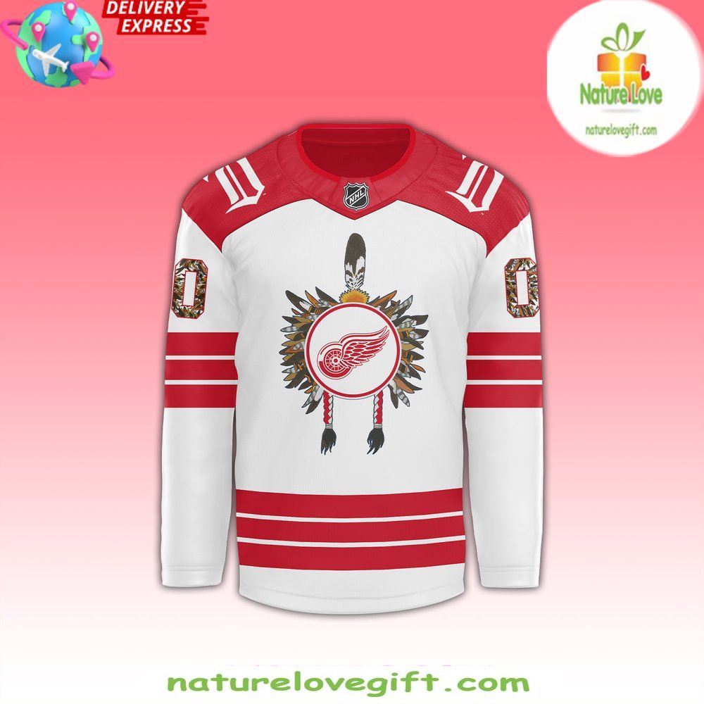 Detroit Red Wings 2026 Native Heritage Hockey Jersey