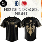 Detroit Tigers 2026 House of the Dragon Night Baseball Jersey
