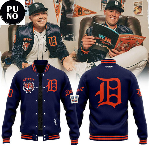 Detroit Tigers 2026 Retro Classic Baseball Jacket