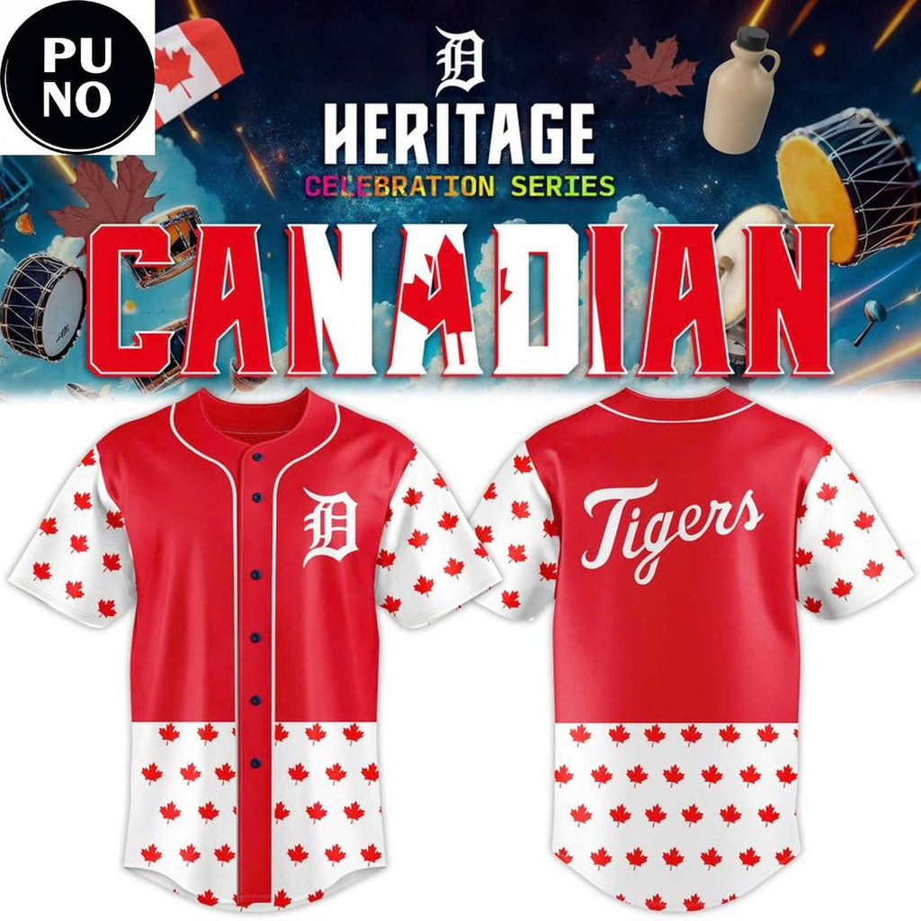 Detroit Tigers Canadian Heritage 2026 Baseball Jersey