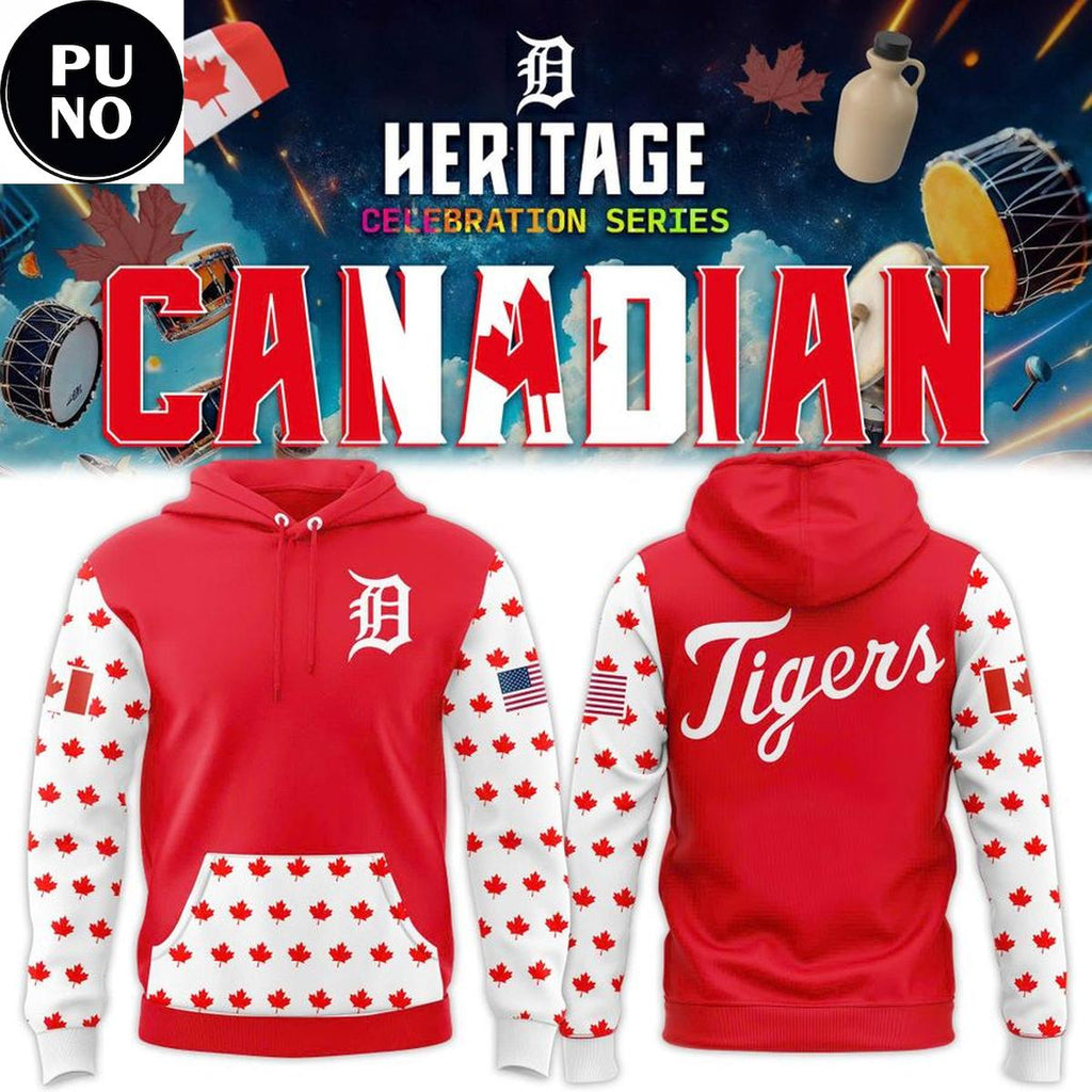 Detroit Tigers Canadian Heritage 2026 Hoodie