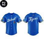 Detroit Tigers x Albanian Heritage Night 2026 Baseball Jersey