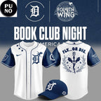 Detroit Tigers x Book Club Night 2026 Fourth Wing Baseball Jersey