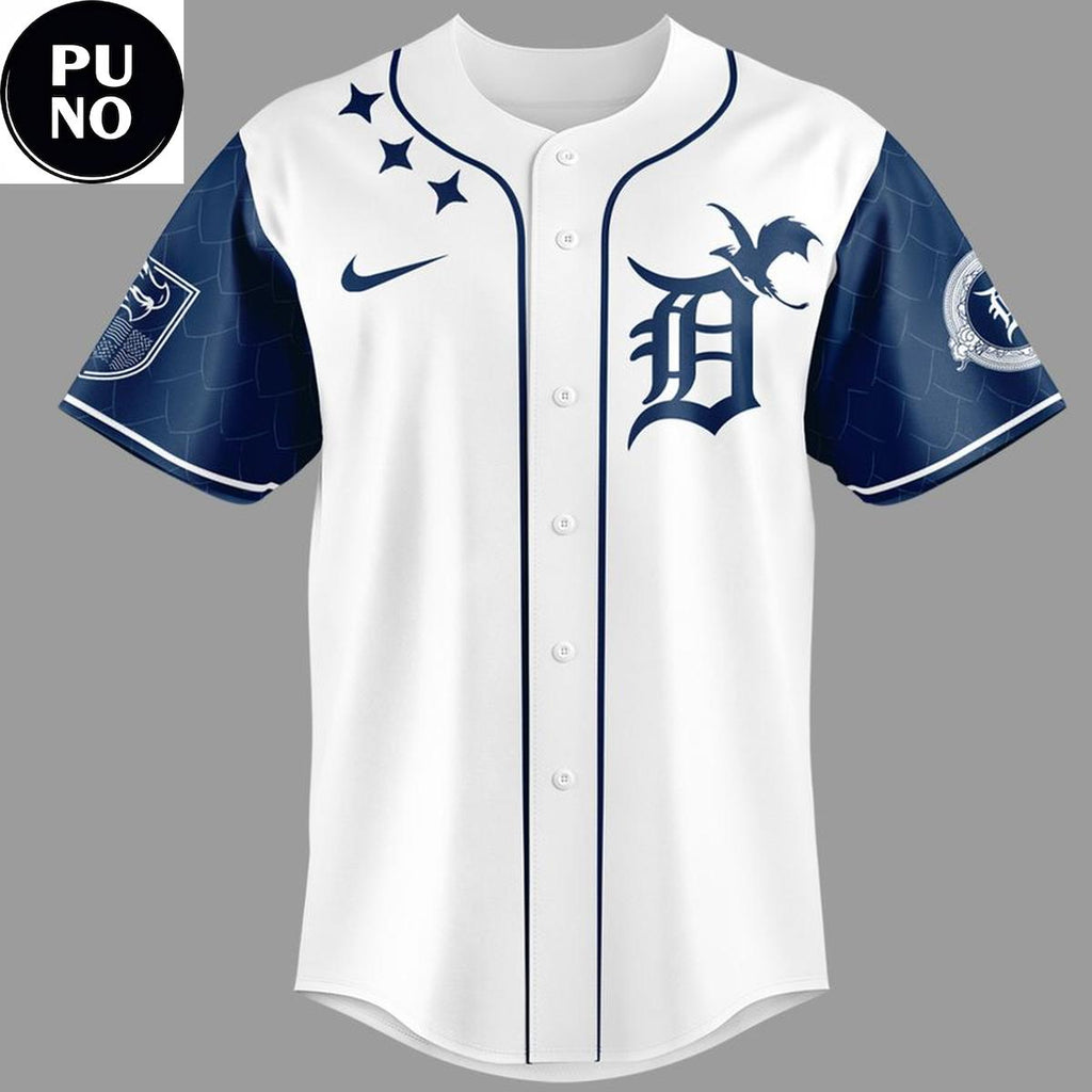 Detroit Tigers x Book Club Night 2026 Fourth Wing Baseball Jersey