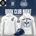 Detroit Tigers x Book Club Night 2026 Fourth Wing Hoodie T-Shirt