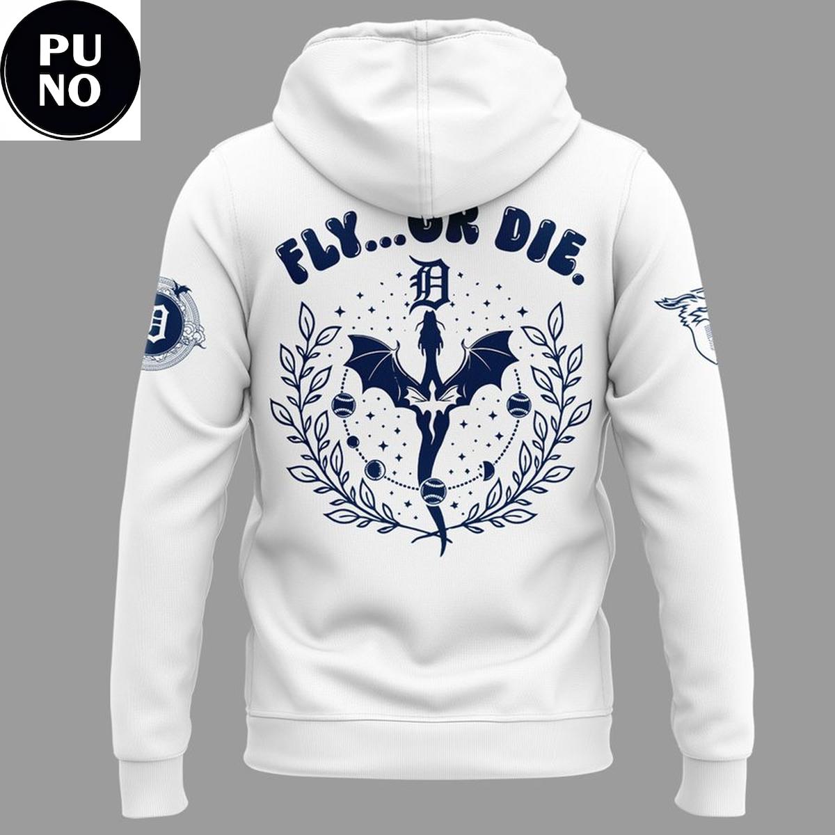 Detroit Tigers x Book Club Night 2026 Fourth Wing Hoodie T-Shirt