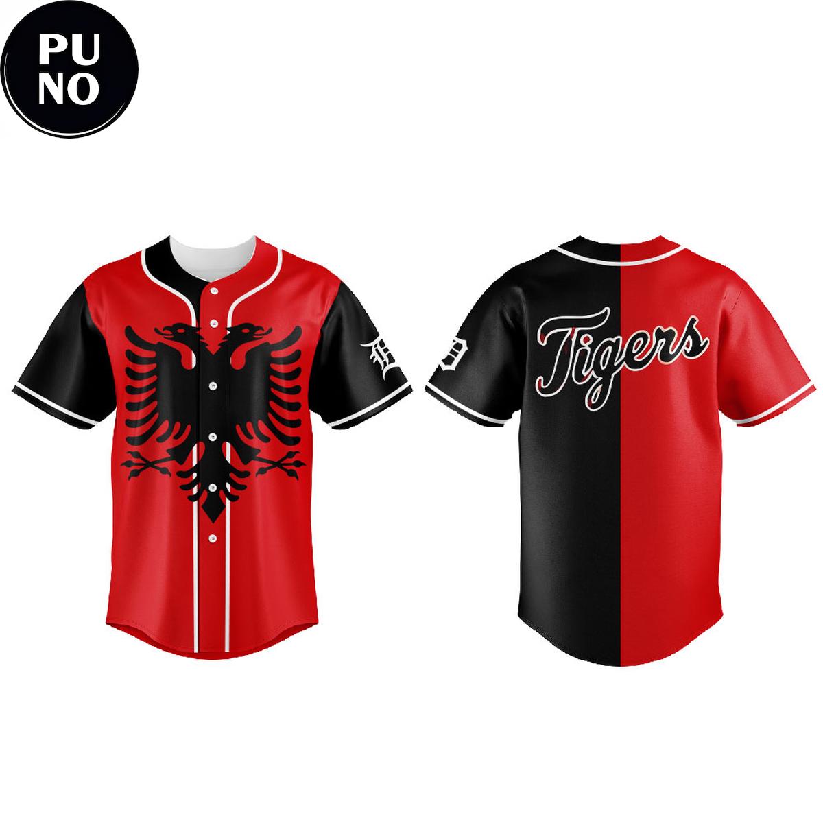 Detroit Tigers x Chaldean Heritage Night 2026 Baseball Jersey