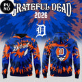 Detroit Tigers x Grateful Dead Night 2026 Hoodie