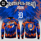 Detroit Tigers x Grateful Dead Night 2026 Hoodie