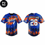 Detroit Tigers x Grateful Dead Night 2026 Personalized Baseball Jersey