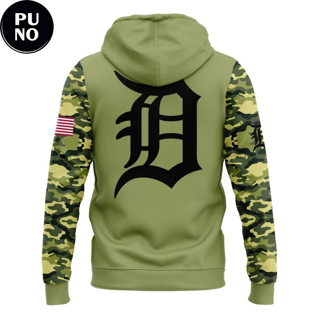 Detroit Tigers x Military Appreciation Night 2026 Hoodie
