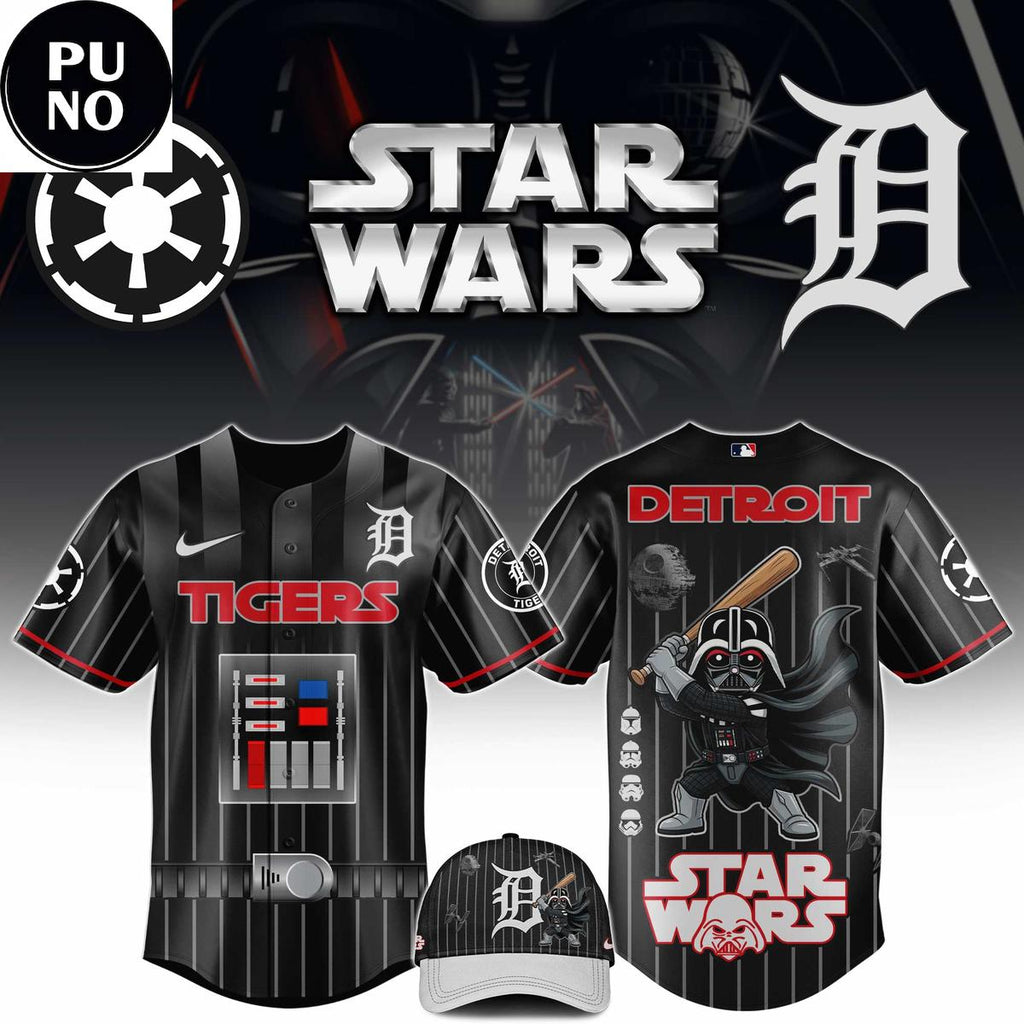Detroit Tigers x Star Wars Night 2026 Baseball Jersey