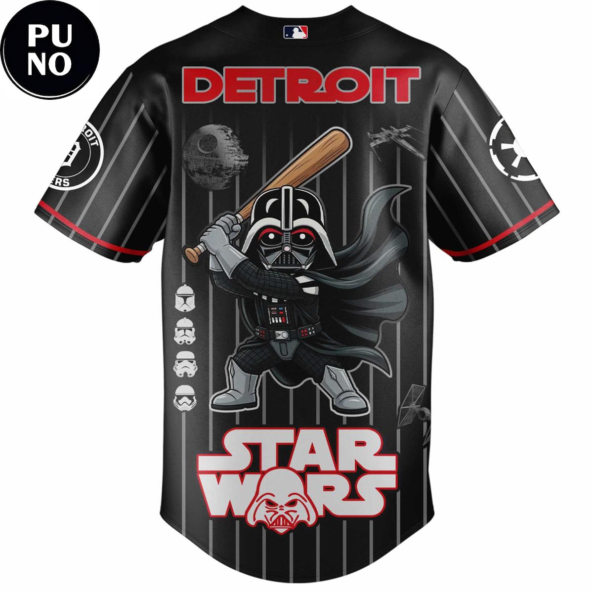 Detroit Tigers x Star Wars Night 2026 Baseball Jersey