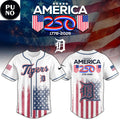 Detroit Tigers x USA 250th Anniversary 2026 Baseball Jersey