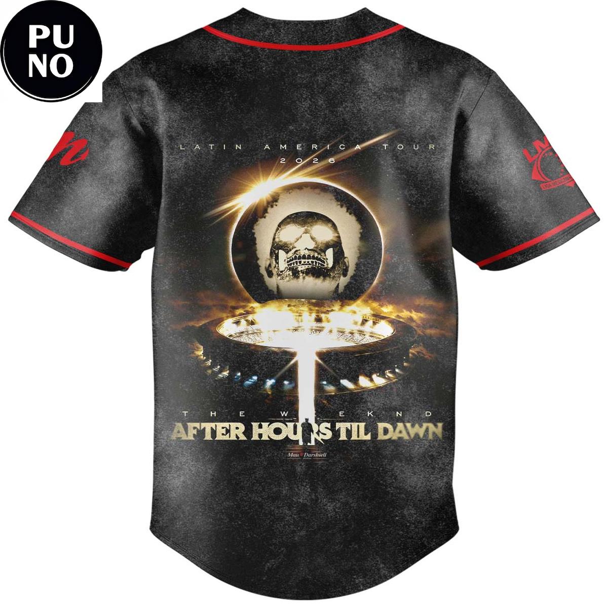 Diablos Rojos Mexico x The Weeknd After Hours Til Dawn 2026 Baseball Jersey