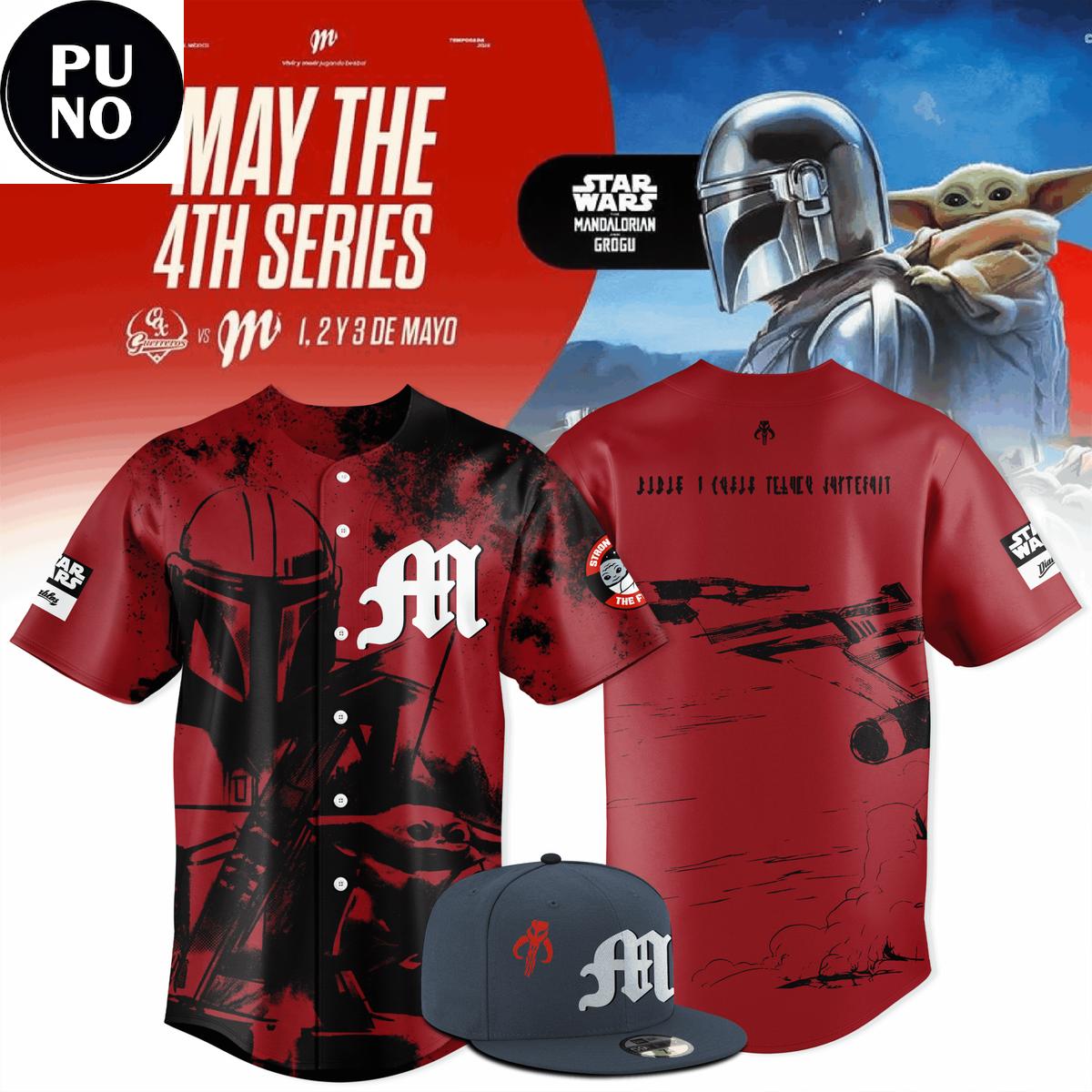 Diablos Rojos del México x Star Wars Night 2026 Personalized Baseball Jersey