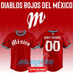 Diablos Rojos del México 2026 New Special Baseball Jersey