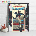 Discharge 2024 Latin America Hell On Earth Tour Wall Art Poster Canvas