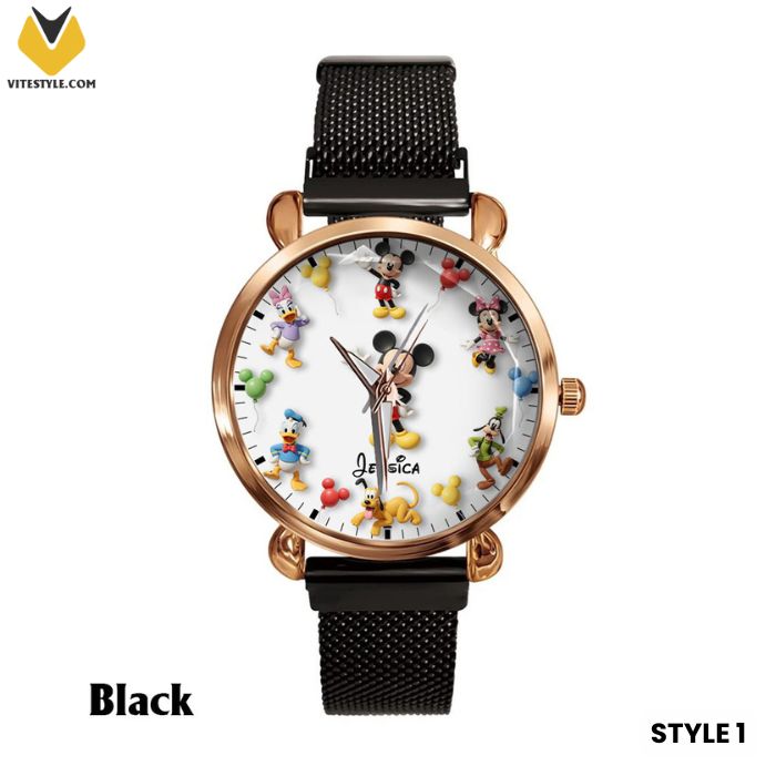 Disney Characters Custom Name Watch