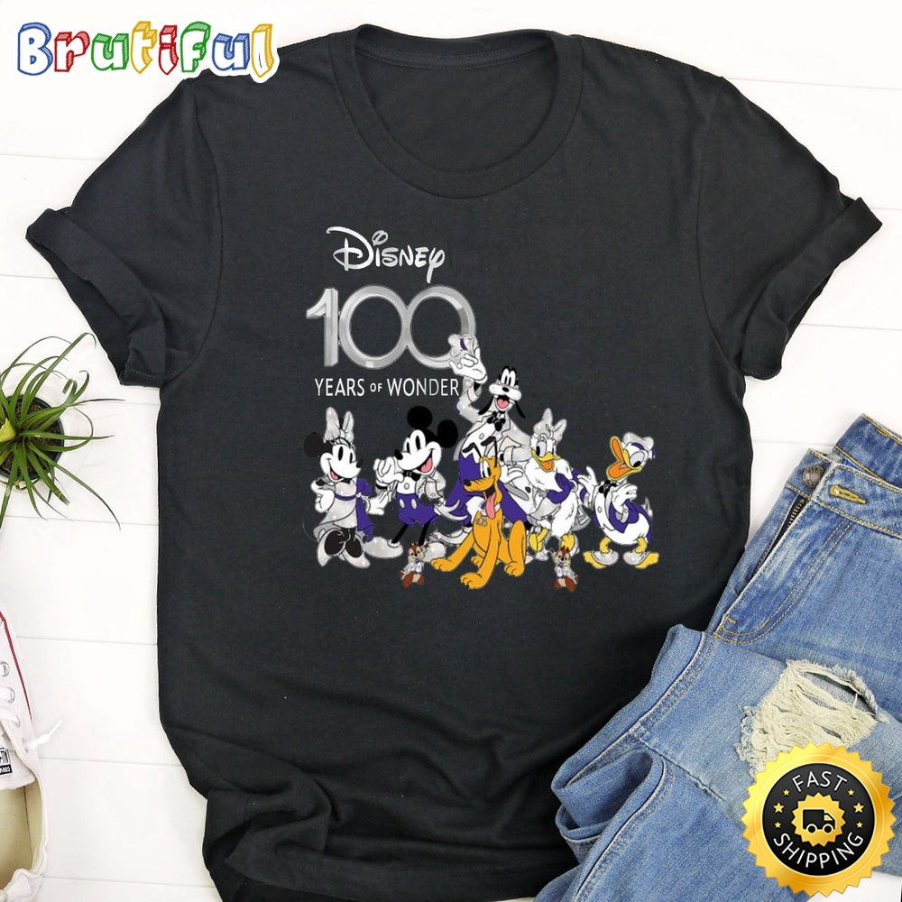 Disney Mickey Mouse 100 Year Anniversary T Shirt