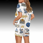 Dodgers 2025 World Series Champions Pajama Set