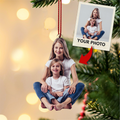 Christmas Ornament Photo Ornament, Personalized Ornament, Custom Family Photo Ornament, Acrylic Picture Ornament, Family Ornaments 2025
