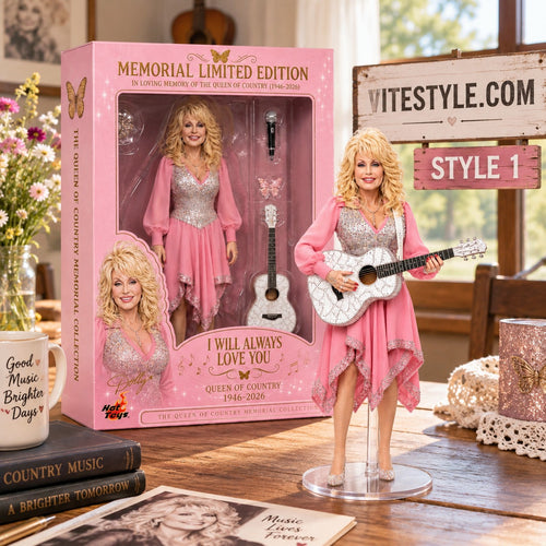Dolly Parton 1946-2026 Queen Of Country Memorial Edition Figure