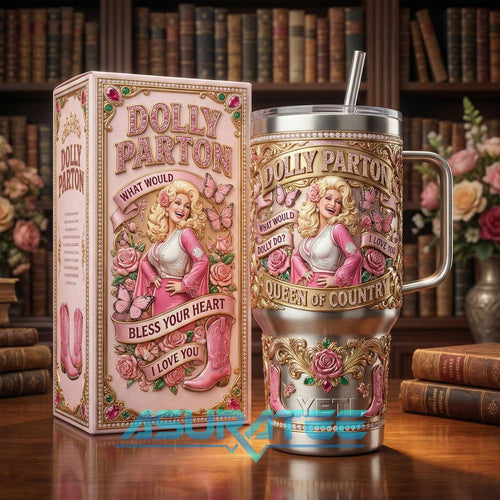 Dolly Parton Queen of Country Limited Edition YETI Tumbler