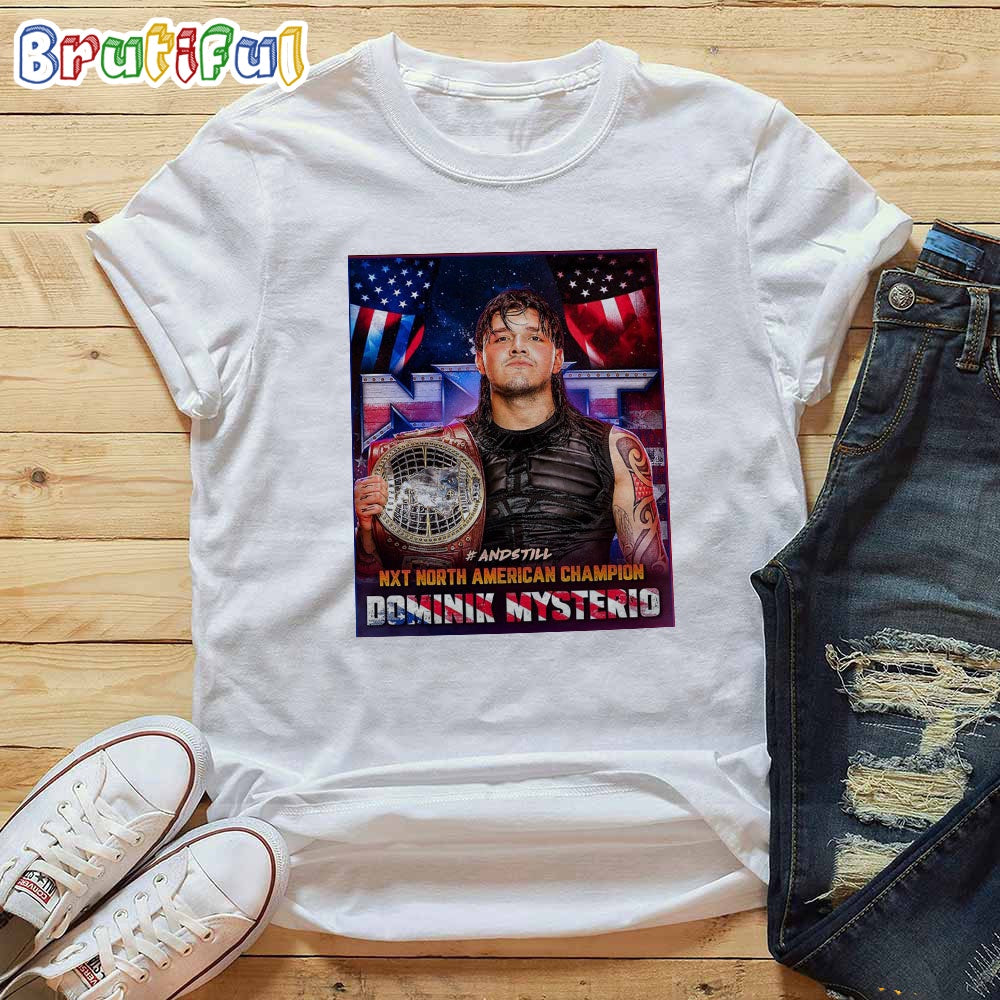 Dominik Mysterio And Still NXT North American Champion At WWE NXT GAB 2023 T-Shirt