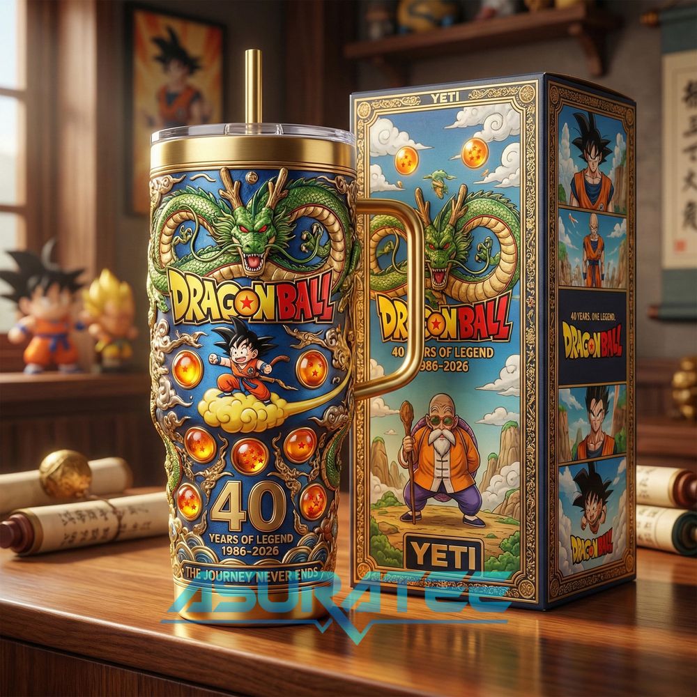 Dragon Ball 40 Years of Legend 2026 Special YETI Tumbler