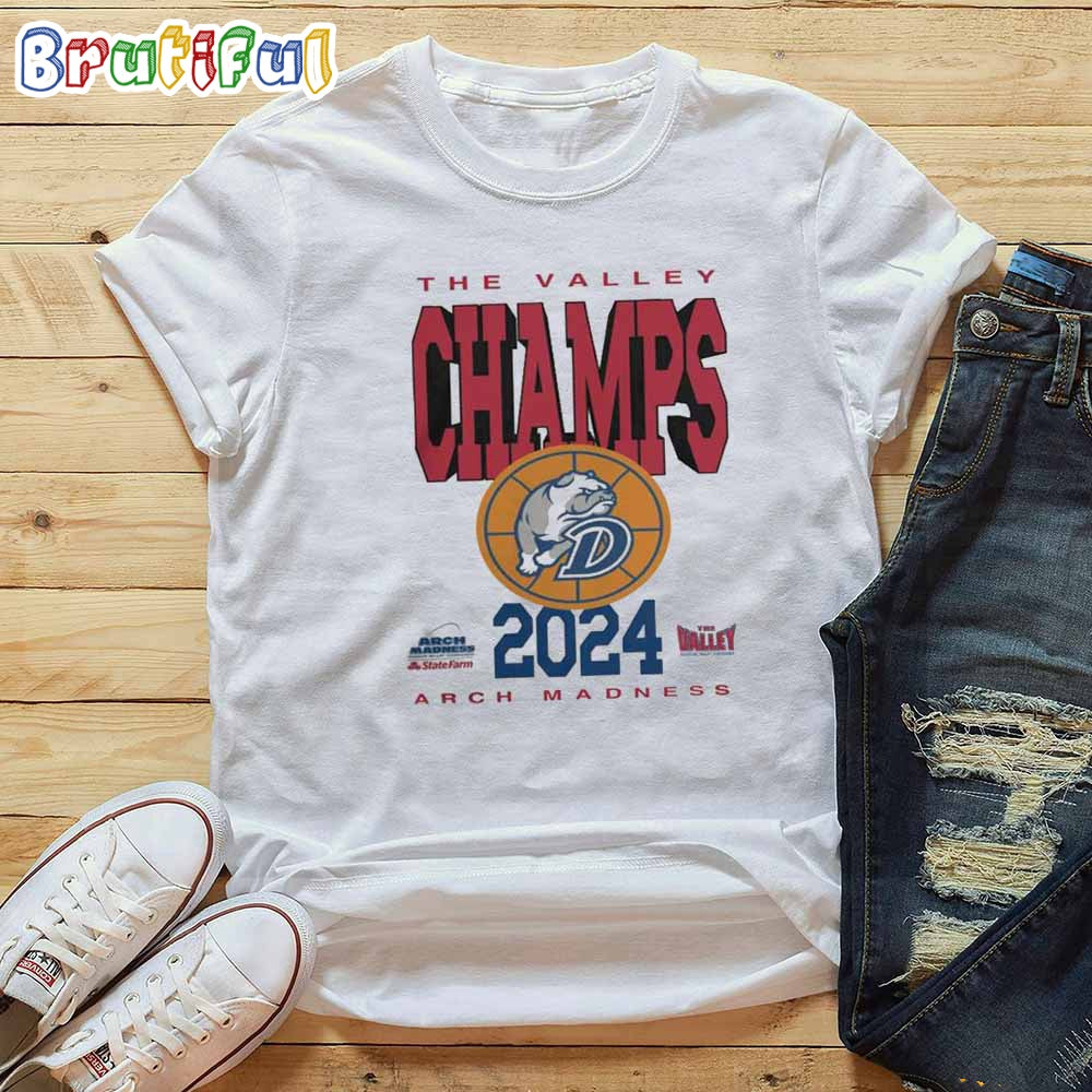 Drake Bulldogs 2024 Arch Madness The Valley Champs T Shirt