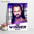 Drew Mcintyre Winner Of Road To Wrestlemania Wwe Elimination Chamber Perth Poster Canvas