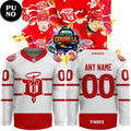 Dubuque Fighting Saints 2026 Dupaco Cowbell Cup Champion Personalized Hockey Jersey