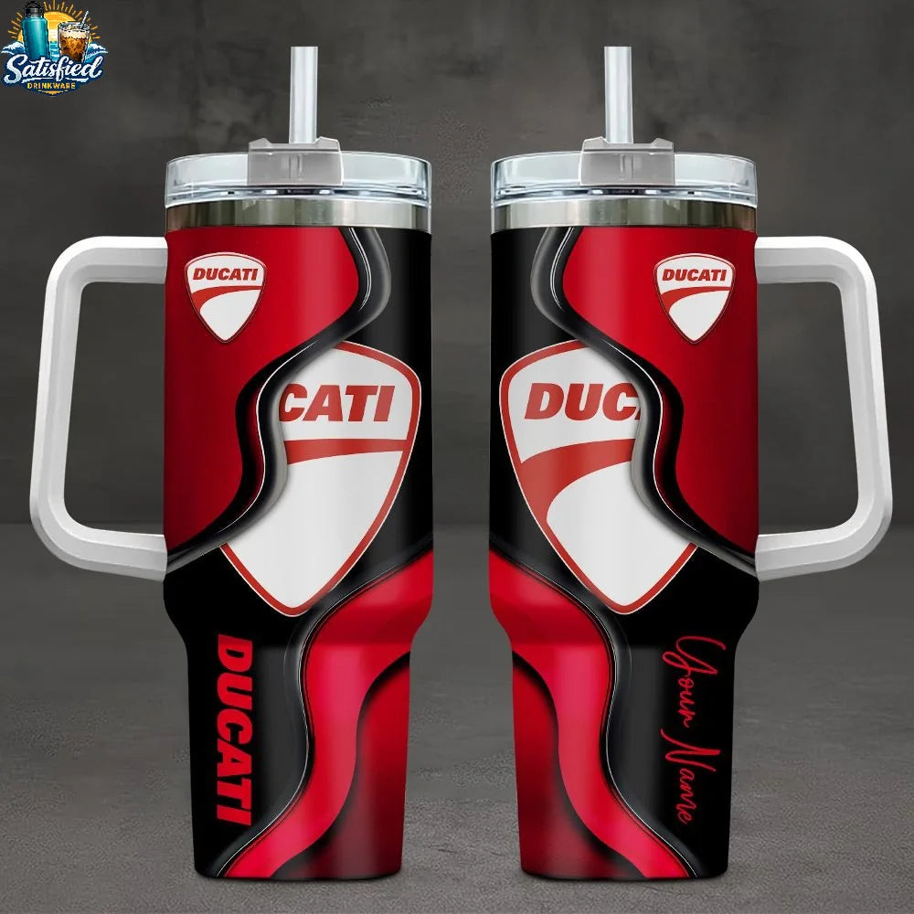 Ducati Stainless Steel Tumbler With Handle