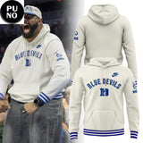 Duke Blue Devils Carlos Boozer 2026 Ivory White Hoodie
