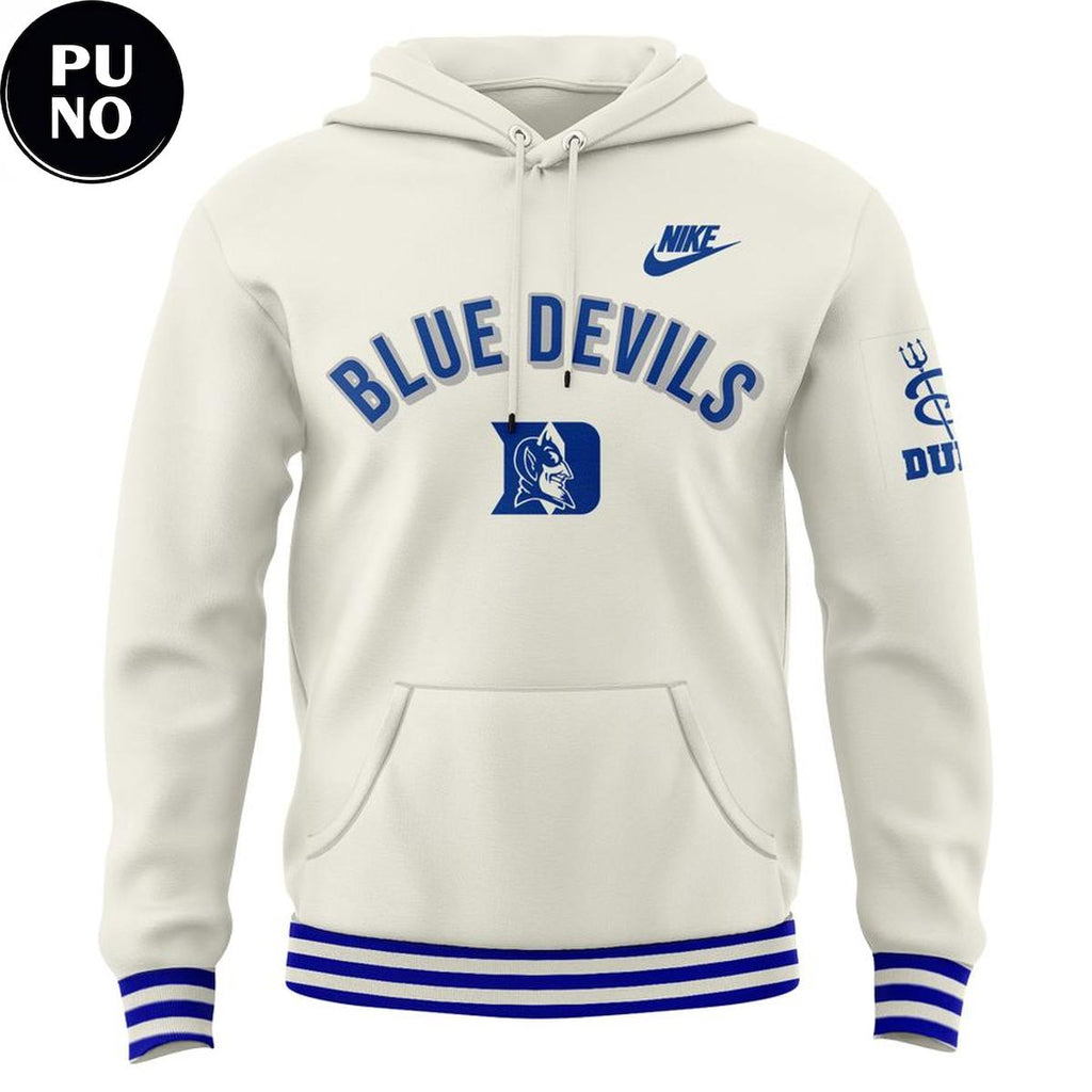 Duke Blue Devils Carlos Boozer 2026 Ivory White Hoodie