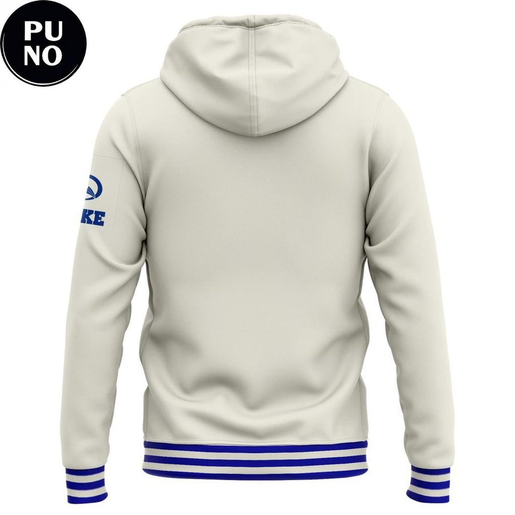 Duke Blue Devils Carlos Boozer 2026 Ivory White Hoodie
