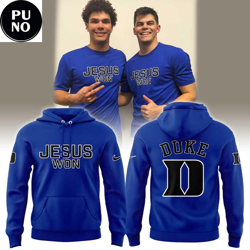 Duke Blue Devils Jesus Won 2026 Hoodie T-Shirt