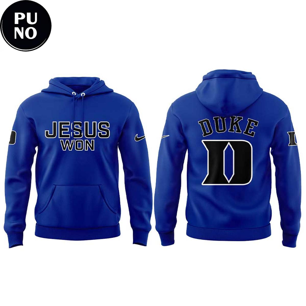 Duke Blue Devils Jesus Won 2026 Hoodie T-Shirt