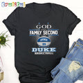 Duke Suns God First Family Second Then Suns Basketball 2024 T-Shirt