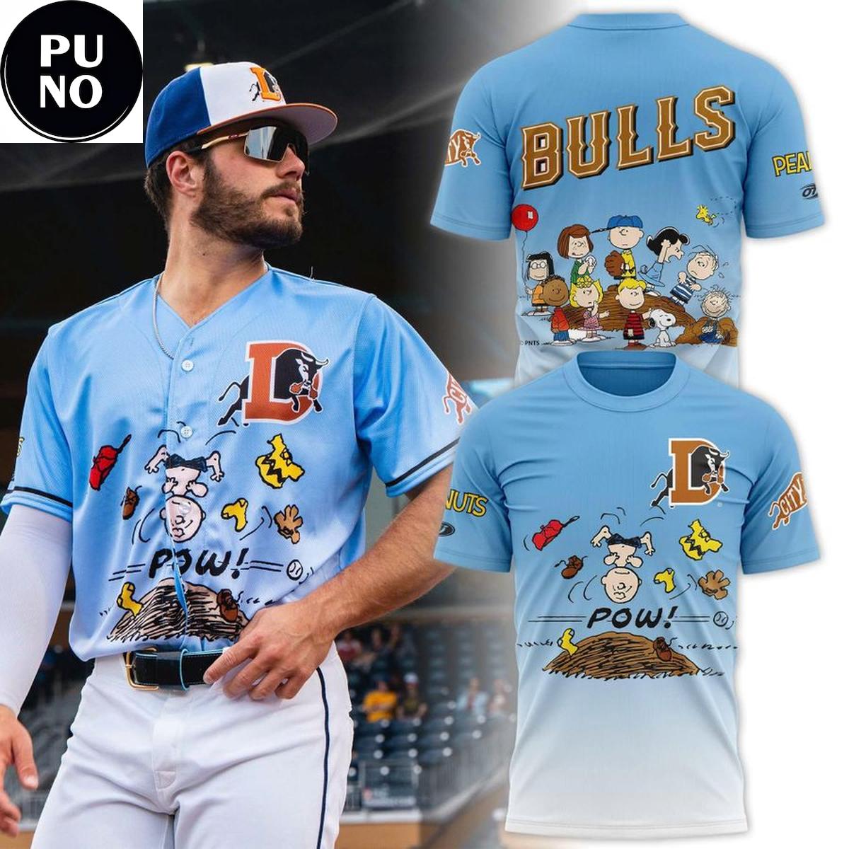 Durham Bulls x Peanuts Night 2026 T-Shirt