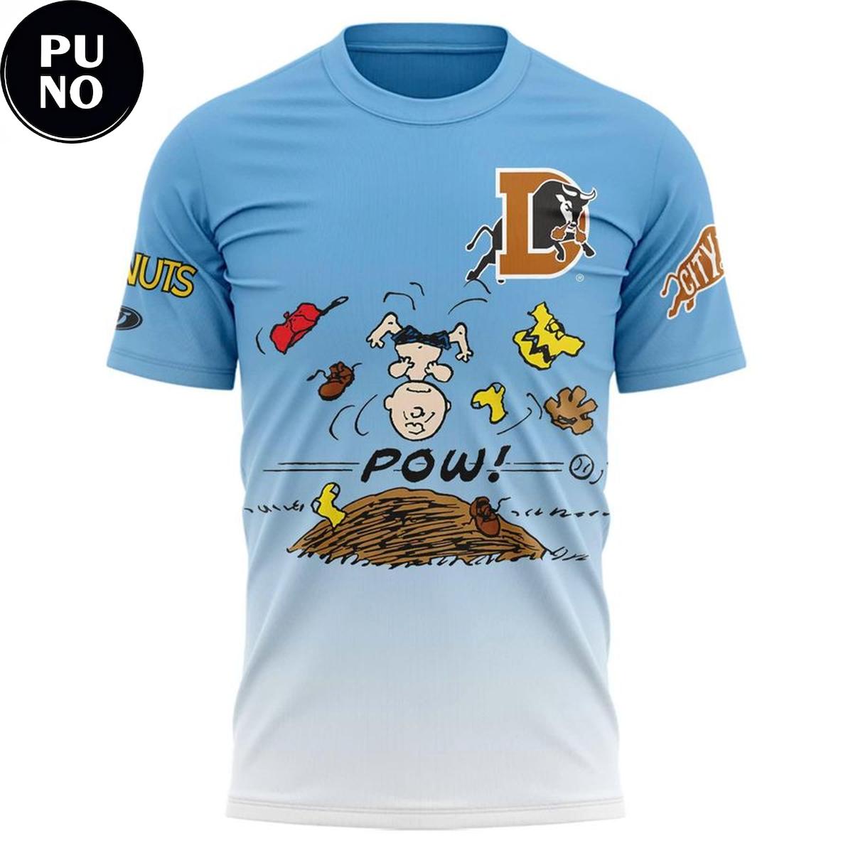 Durham Bulls x Peanuts Night 2026 T-Shirt