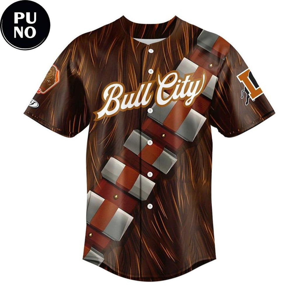Durham Bulls x Star Wars Night 2026 Personalized Baseball Jersey