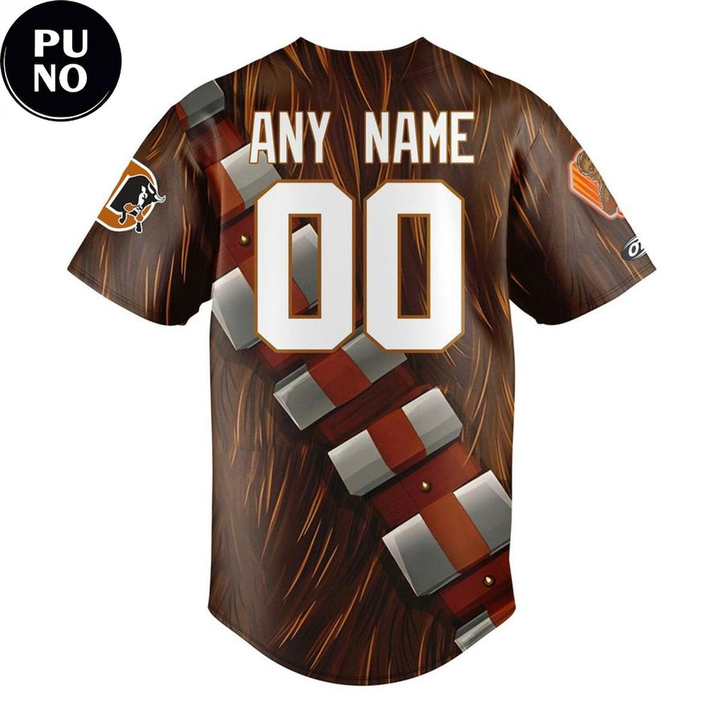 Durham Bulls x Star Wars Night 2026 Personalized Baseball Jersey