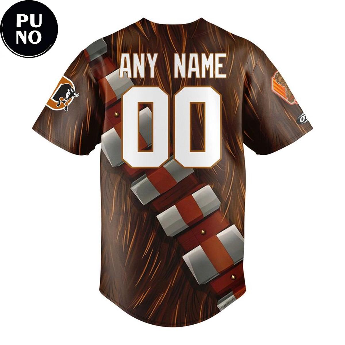 Durham Bulls x Star Wars Night 2026 Personalized Baseball Jersey