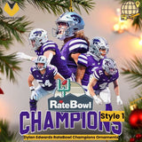 Dylan Edwards RateBowl Champions Ornaments
