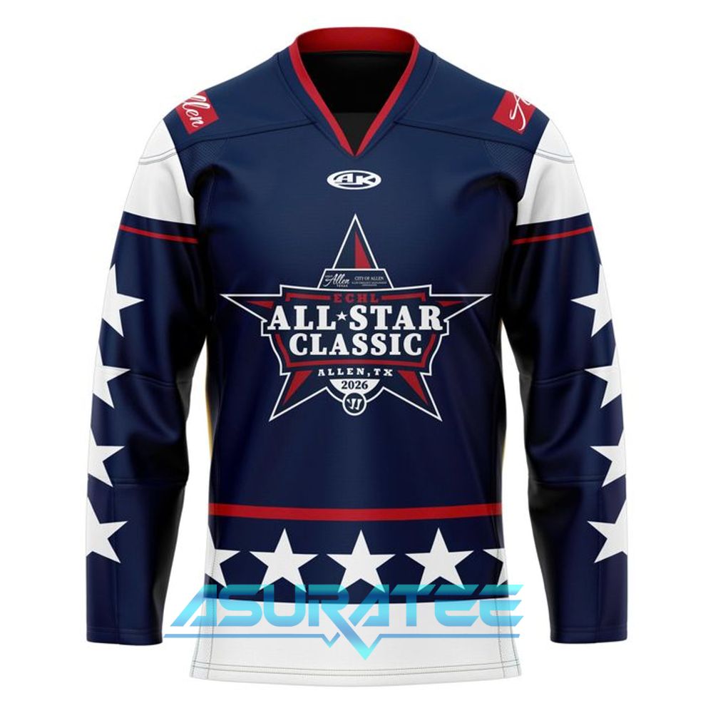 ECHL 2026 All-Star Classic Navy Hockey Jersey